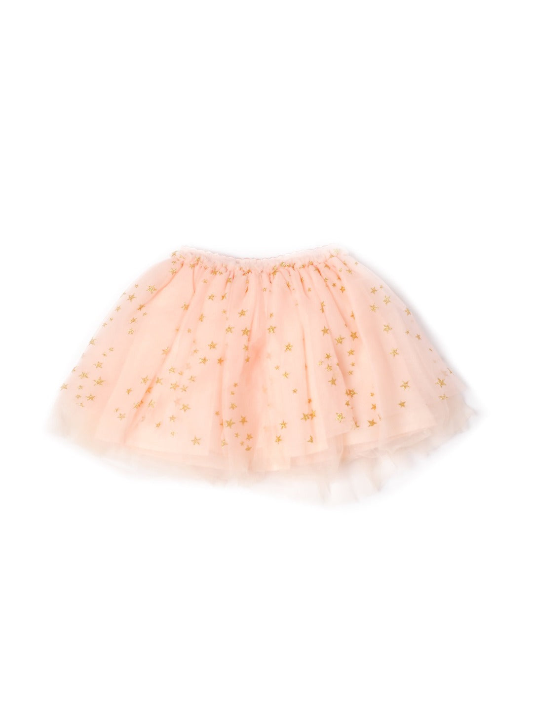 pink tutu skirt with sparkling stars