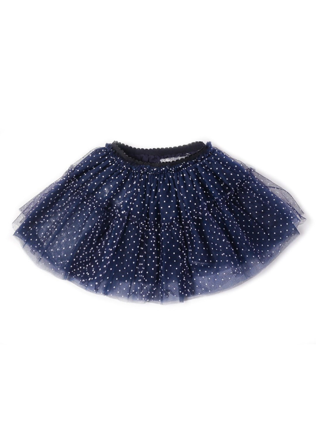 royal blue tutu skirt with mini white dot 