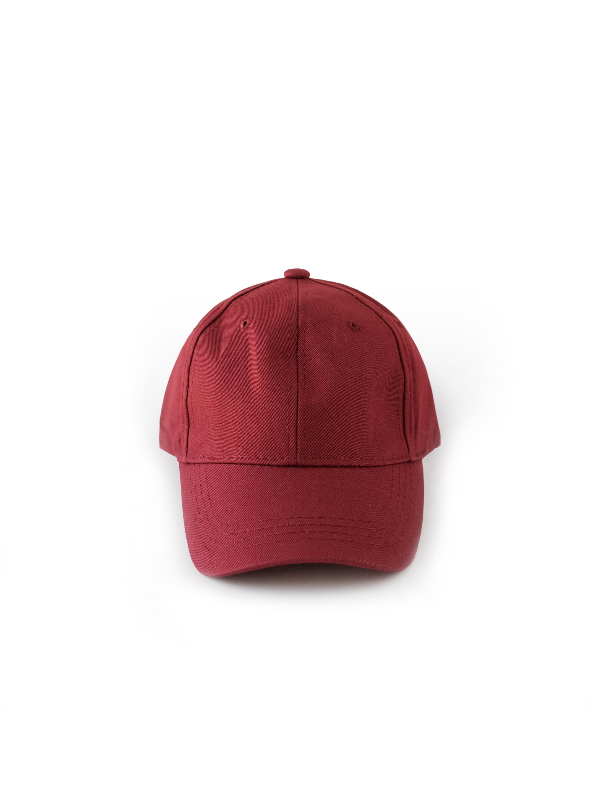 red cherry cap with adjustable strap