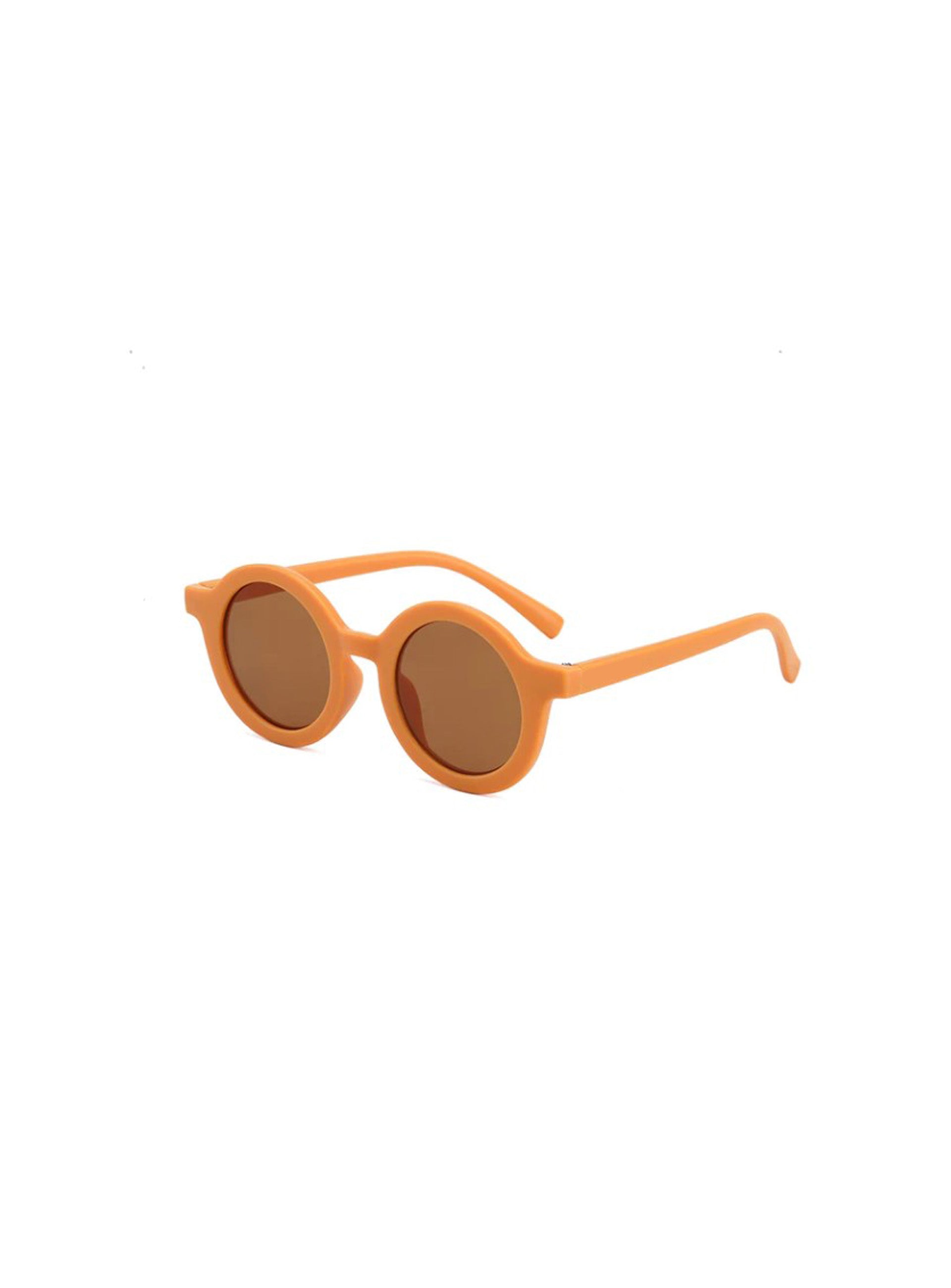 yellow mustard round sunglasses