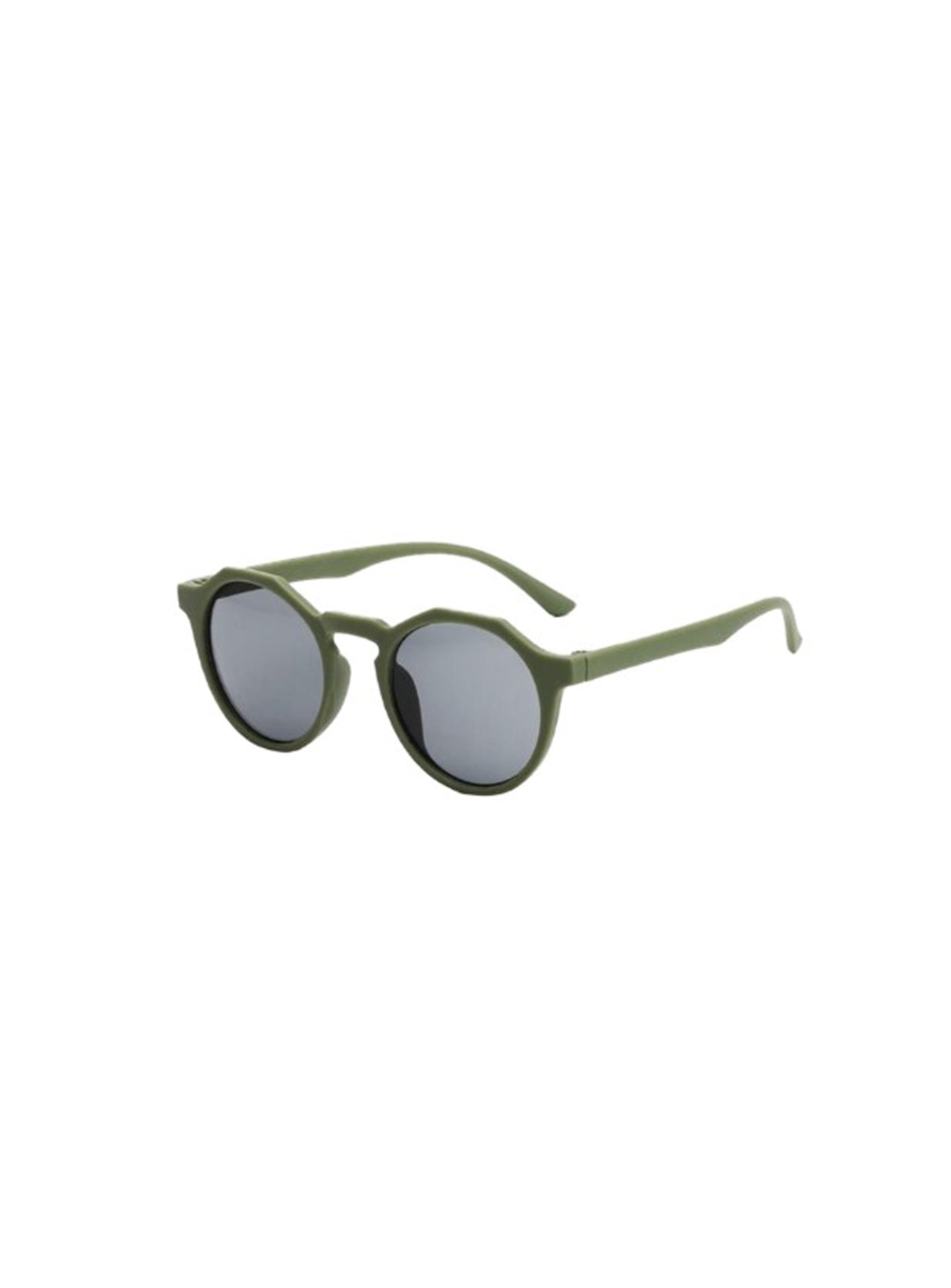 chiselled hunter green sunglasses