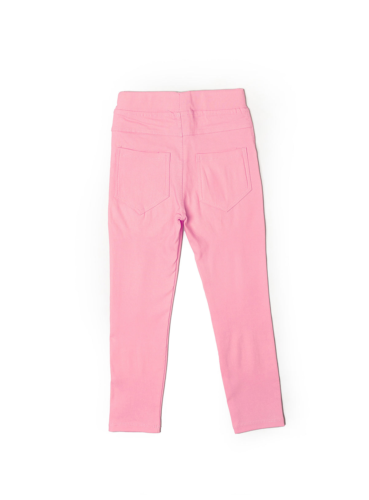 bubble gum pink skinny pants