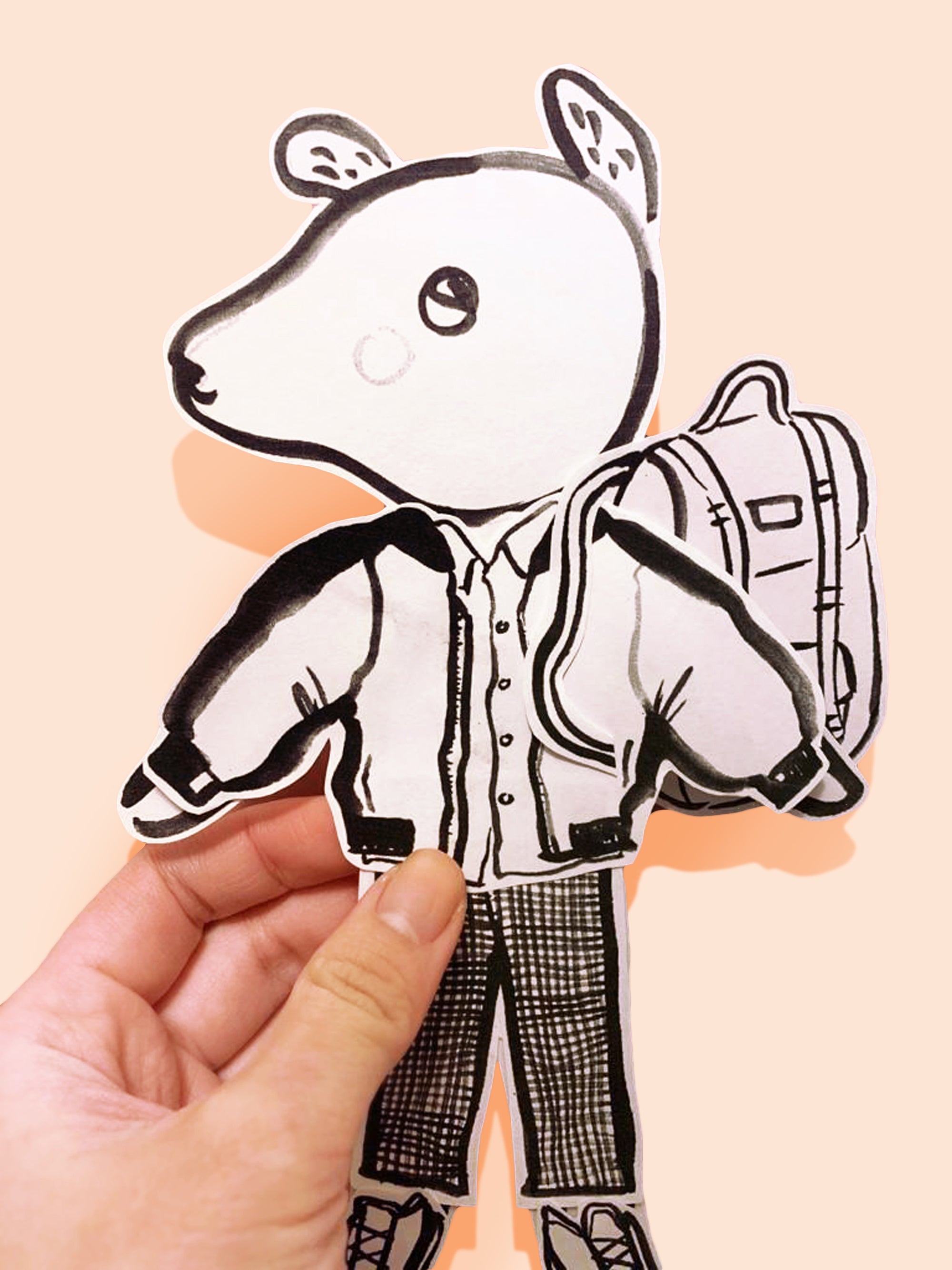 ollie printable paper doll
