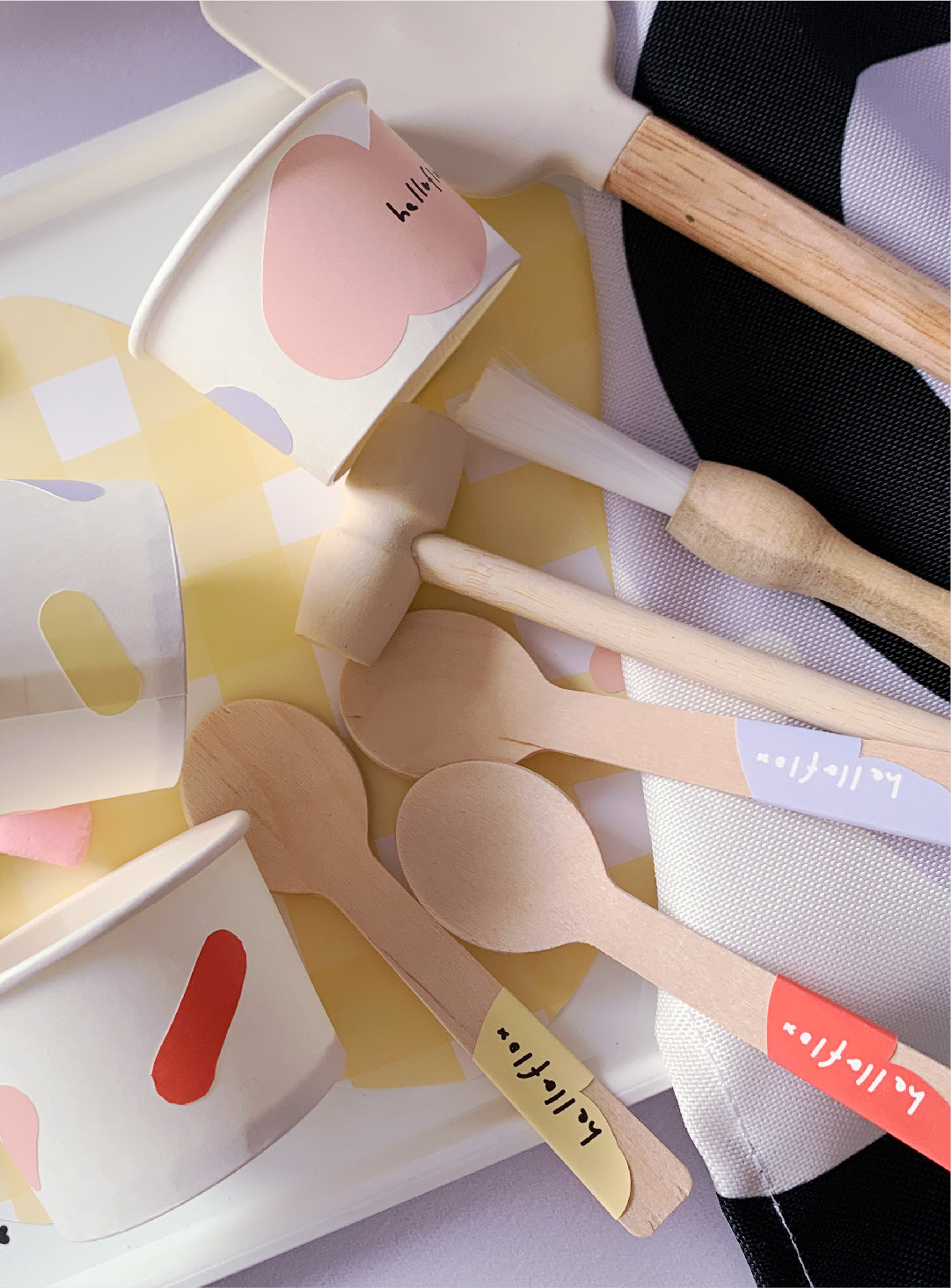 helloflox chocolate painting kit - complete set