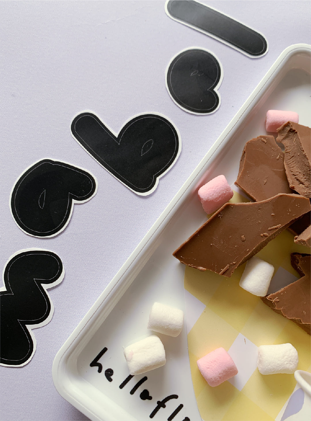 helloflox chocolate painting kit - complete set
