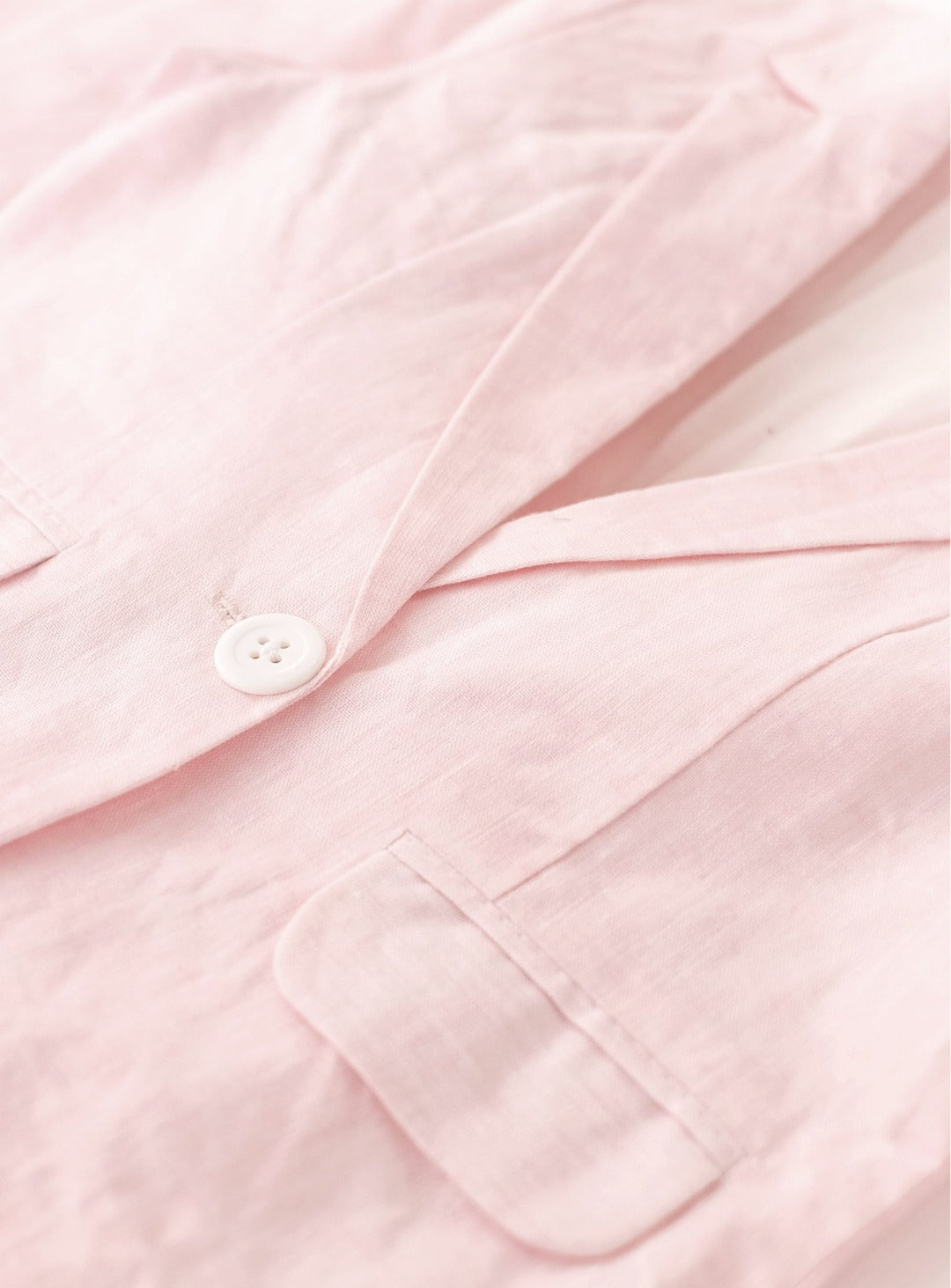 blush pink dapper blazer