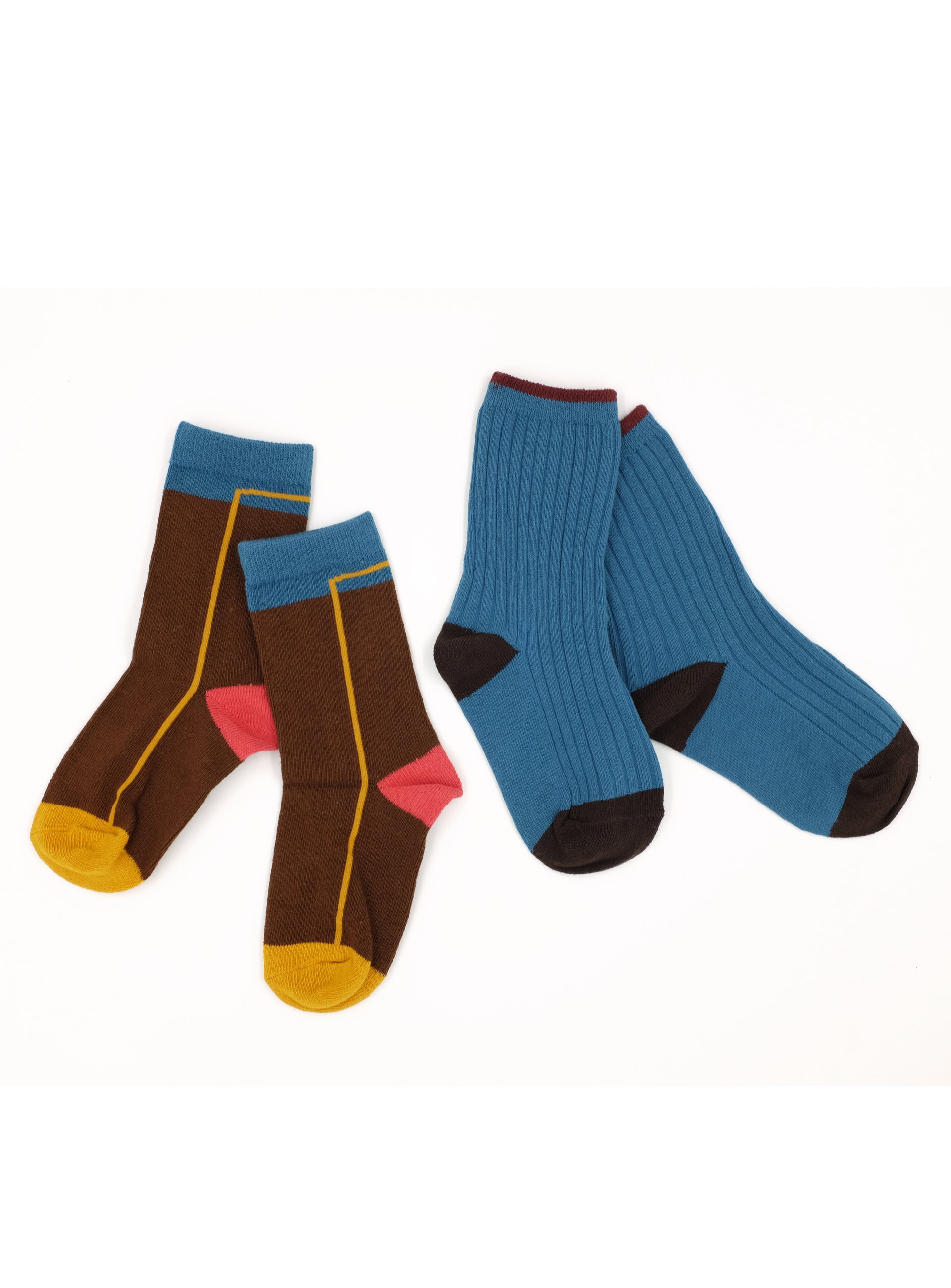 we love versatile blue pair of socks