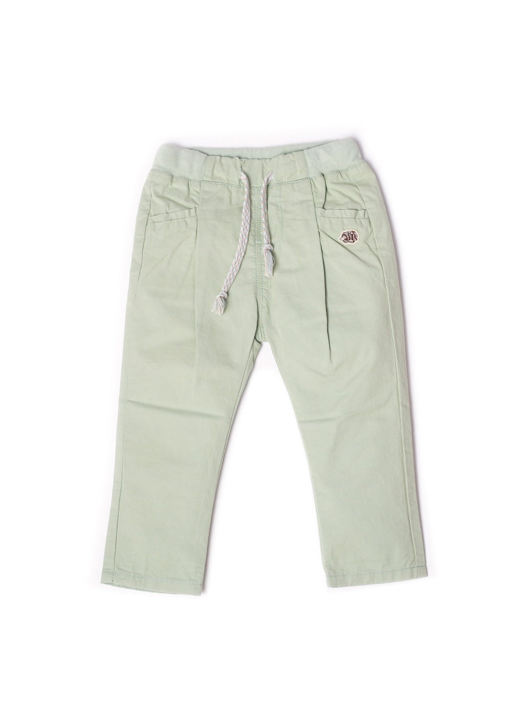 mint green long pants with drawstring