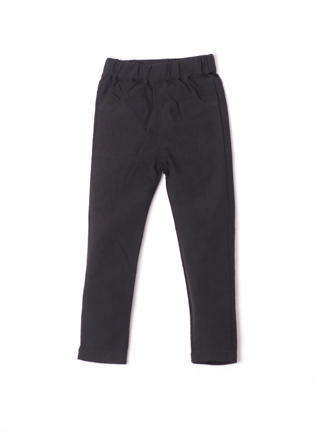 opaque black skinny long pants