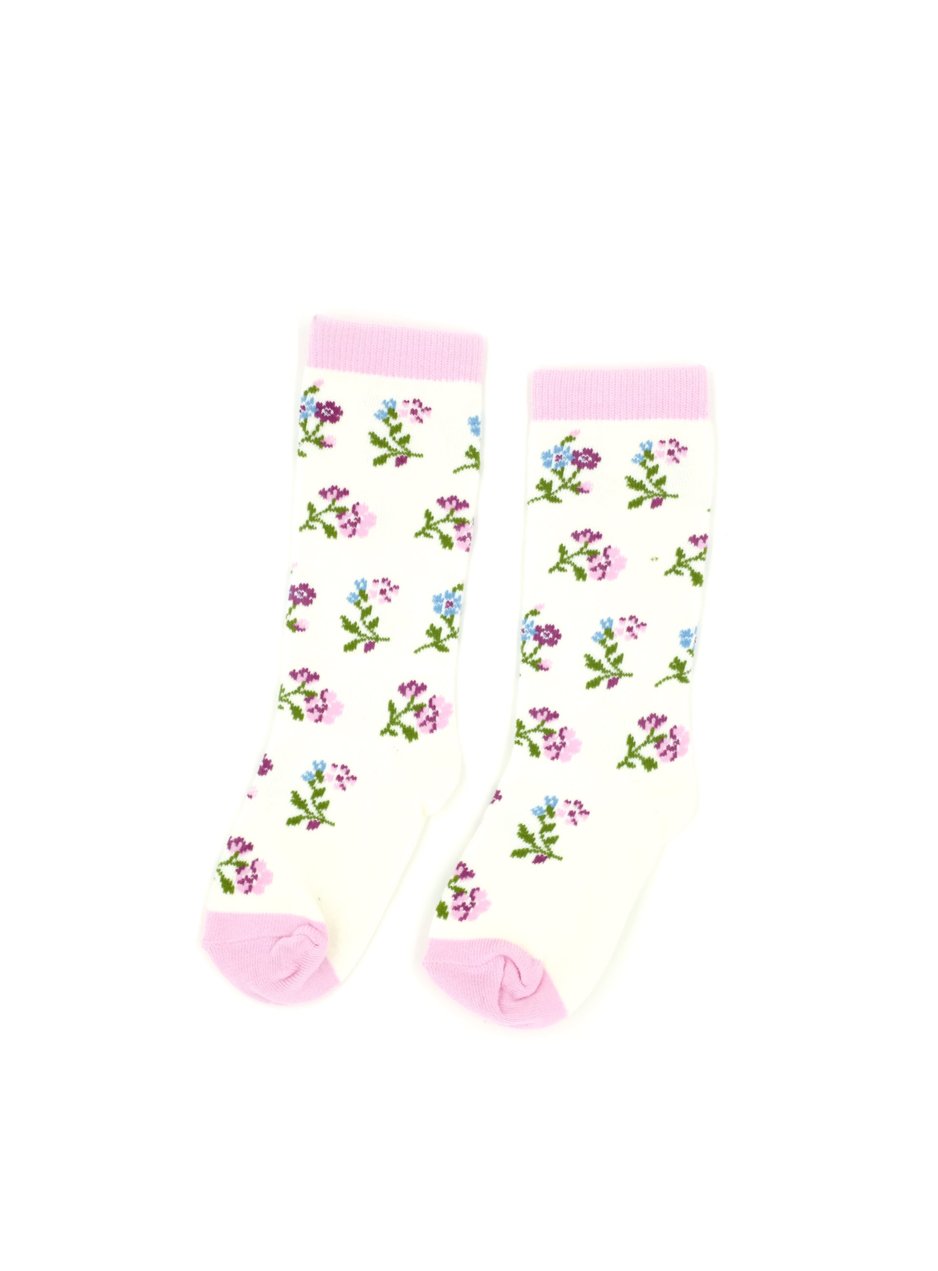 idyllic flowers socks