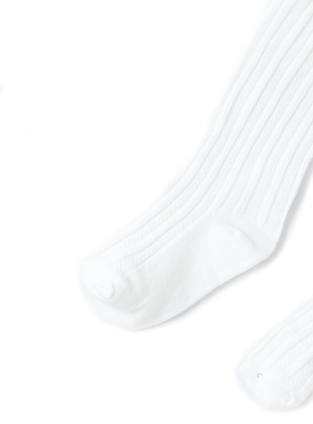 milk white socks with lace