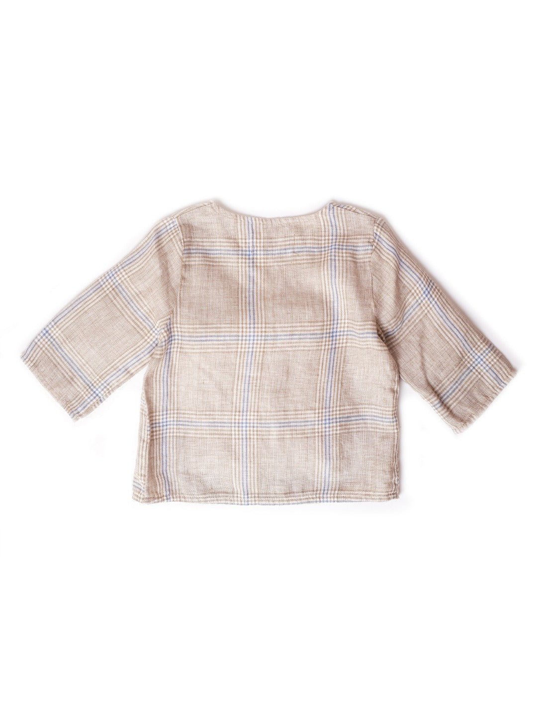 brown oatmeal checked jacket