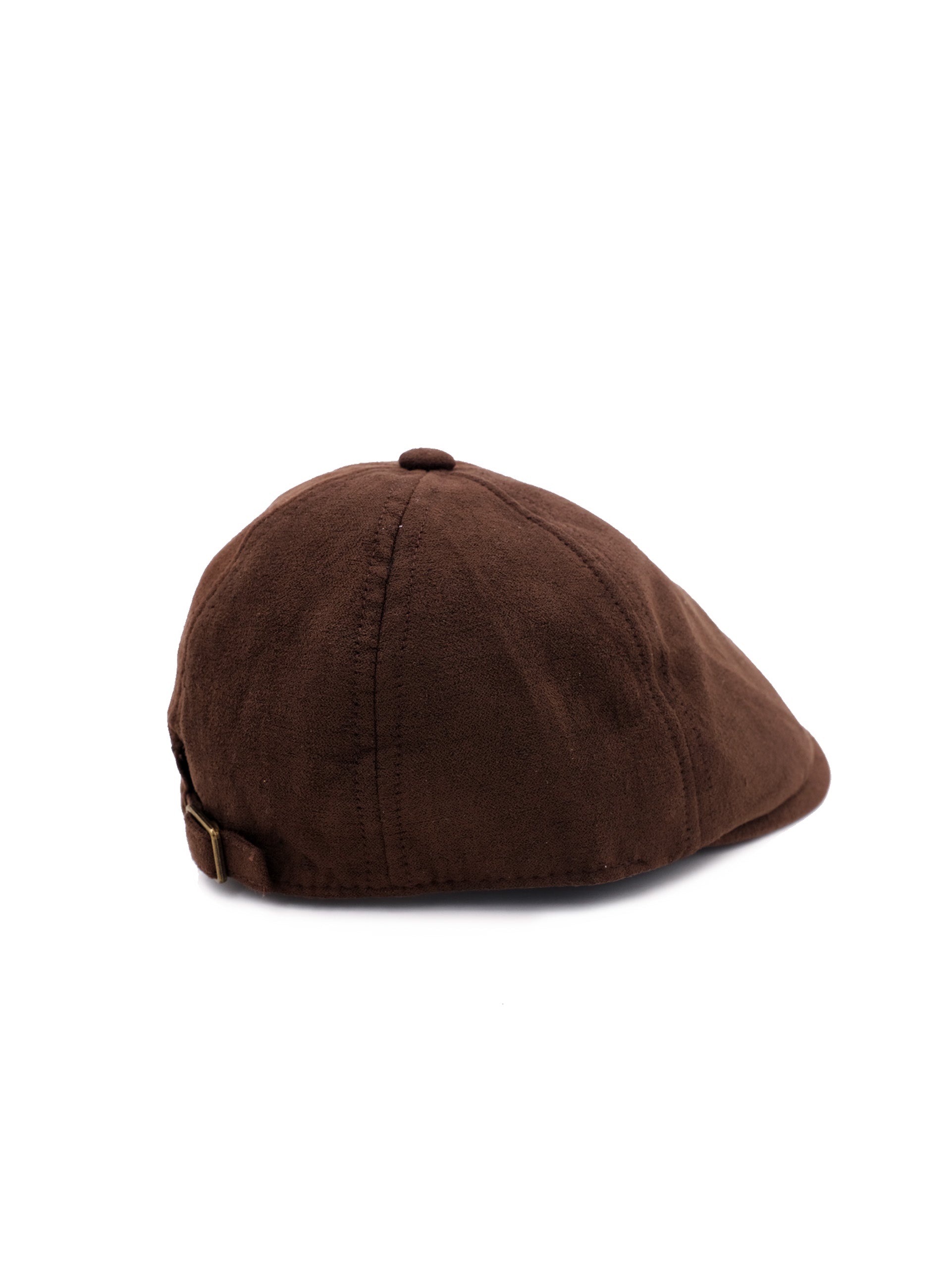 dark chocolate flat cap
