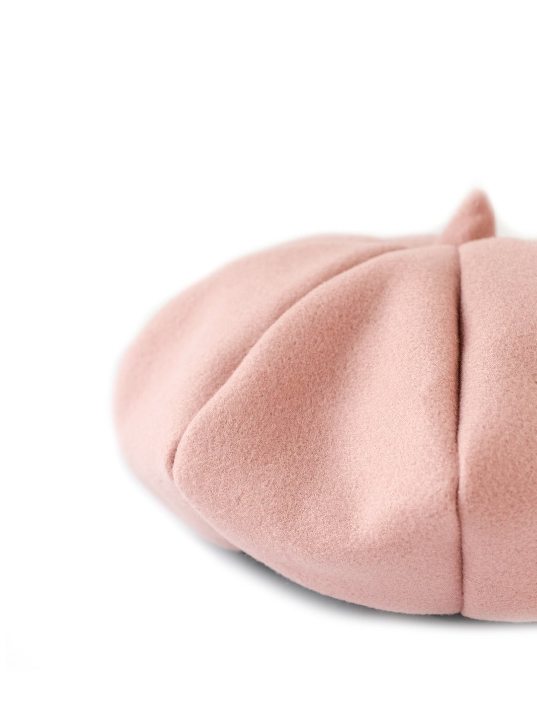 blush pink beret