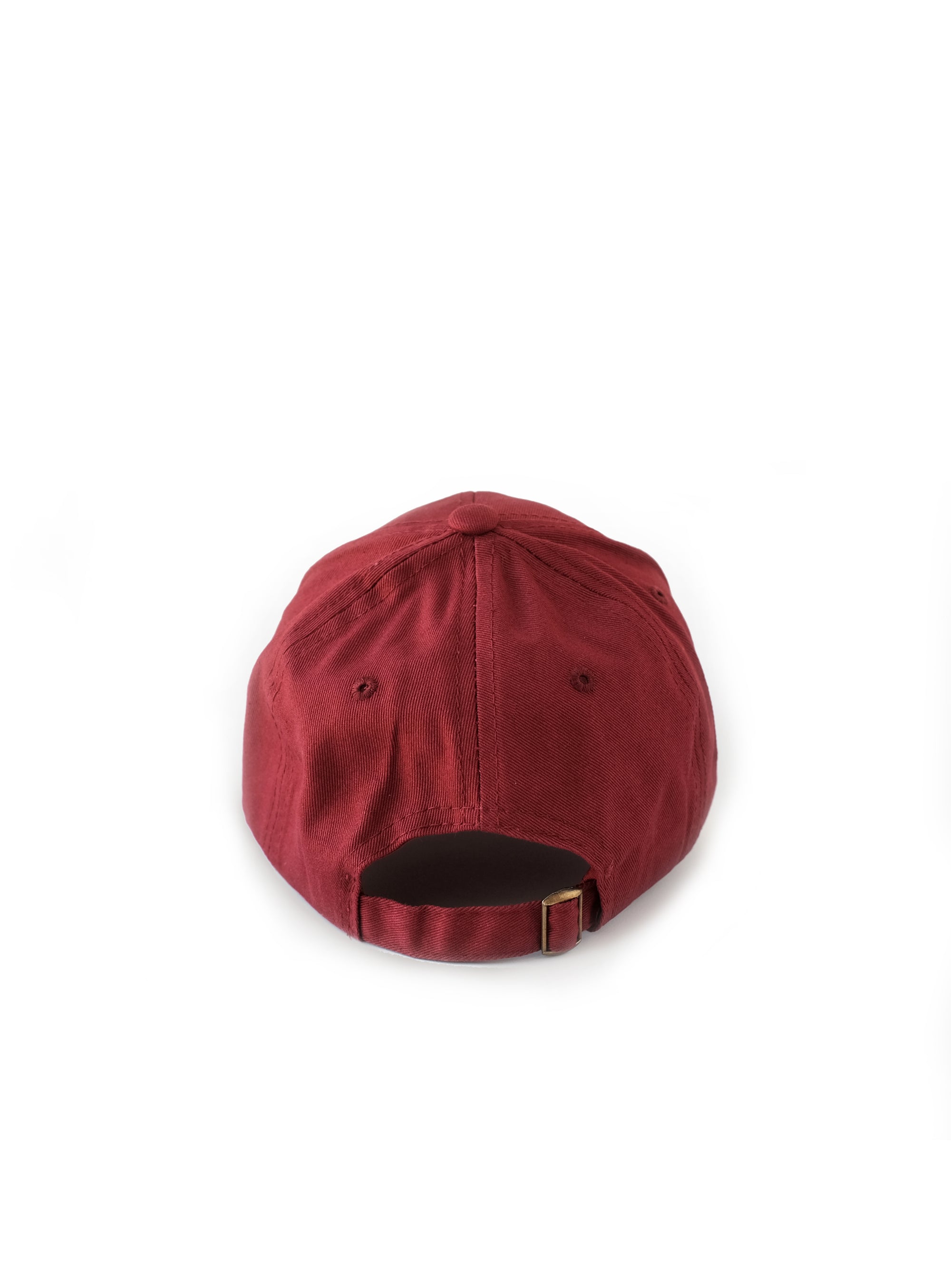 red cherry cap with adjustable strap
