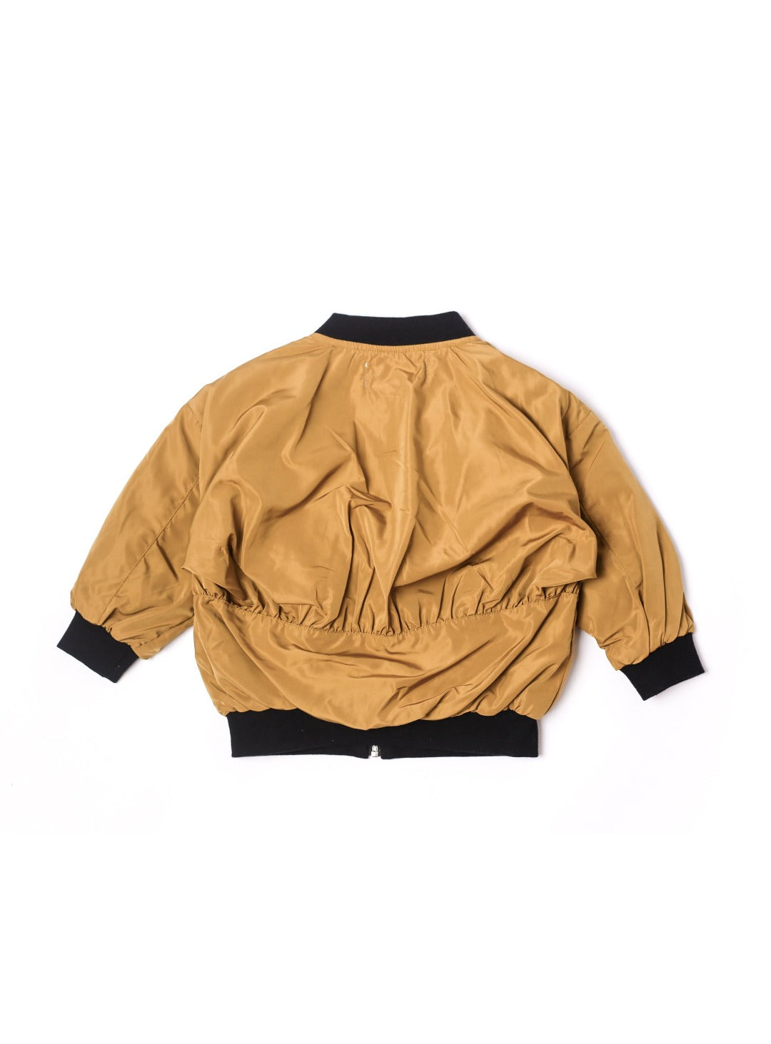 mustard parachute bomber jacket