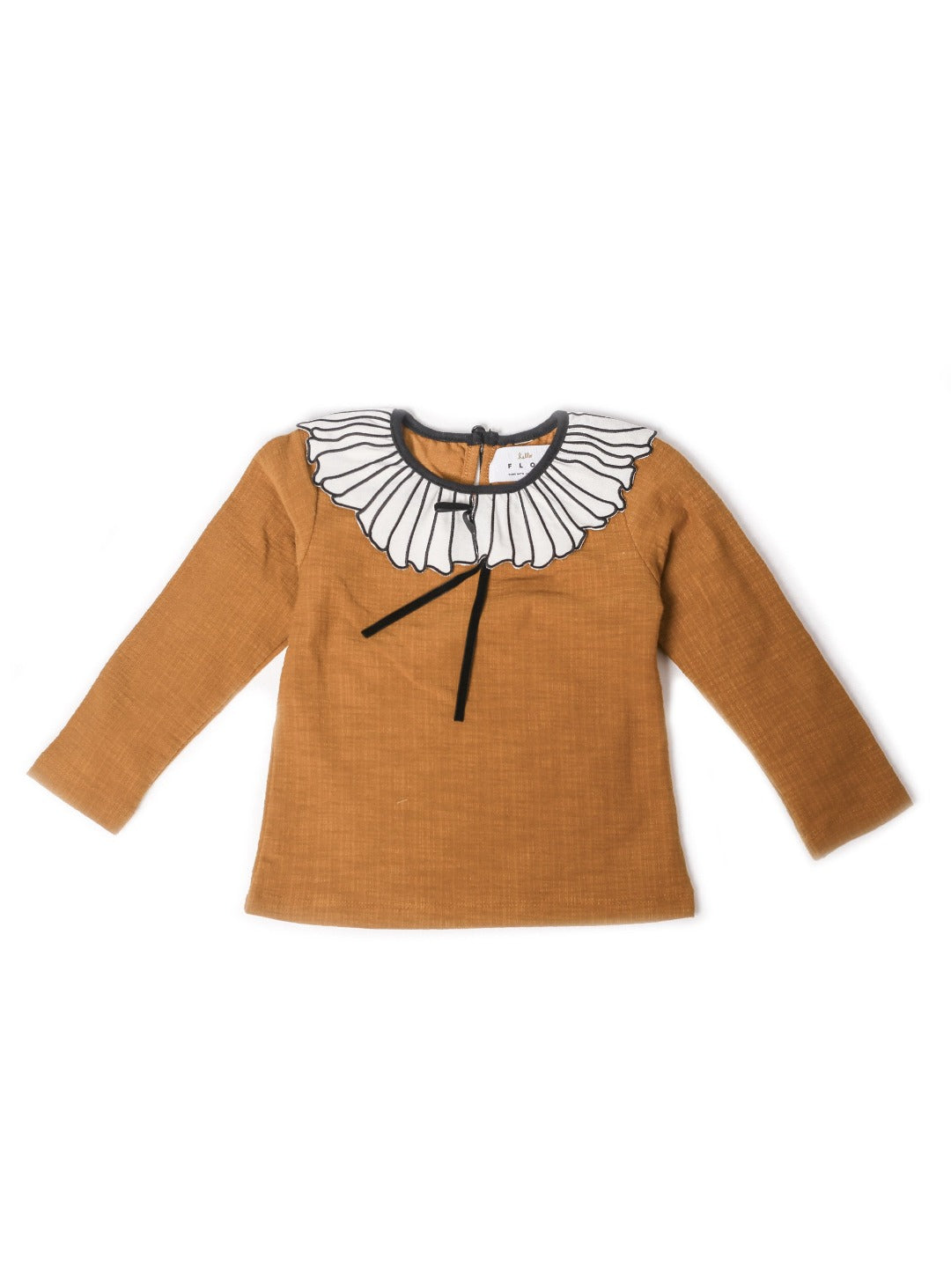 terracota long sleeves top