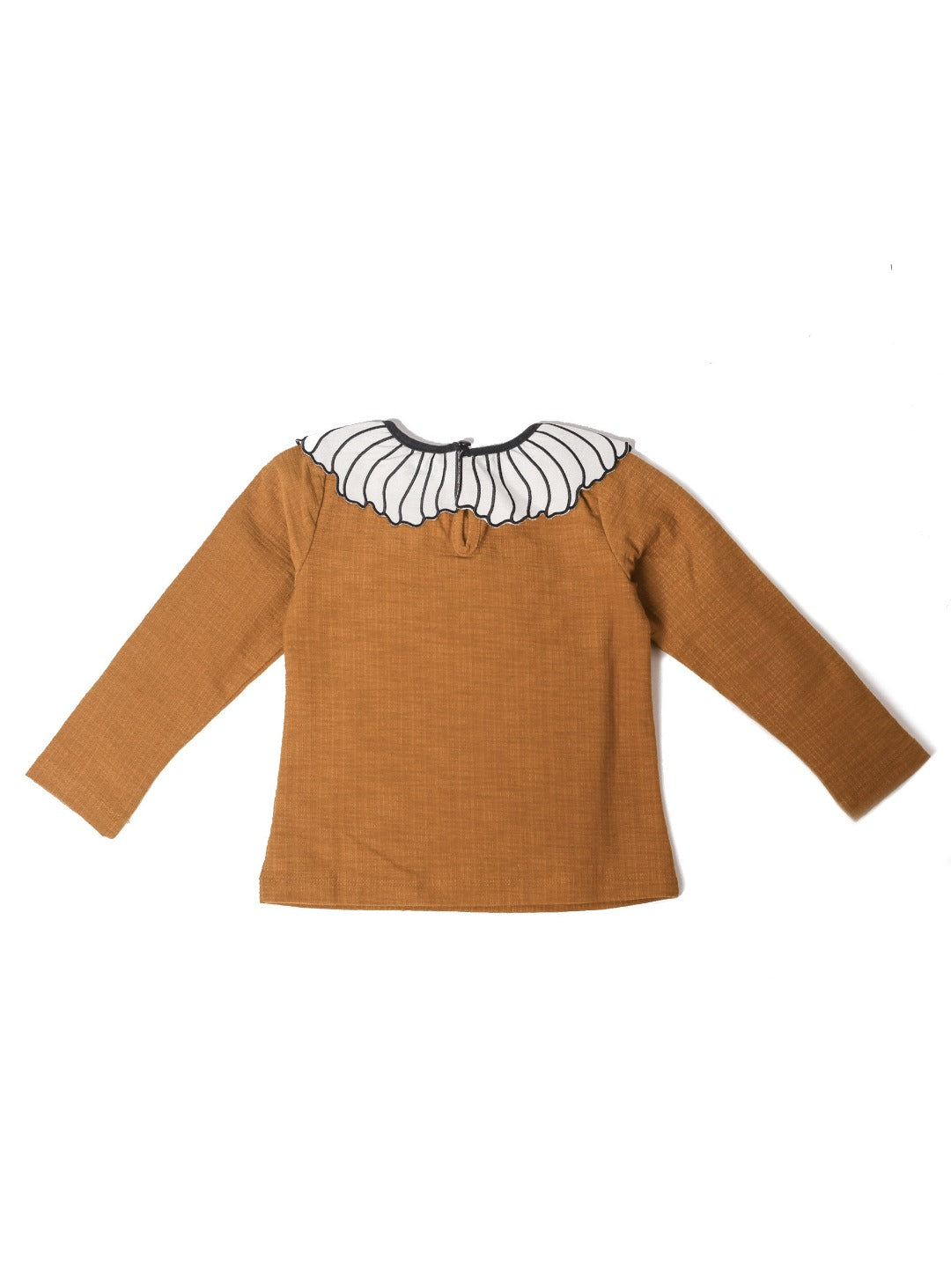 terracota long sleeves top