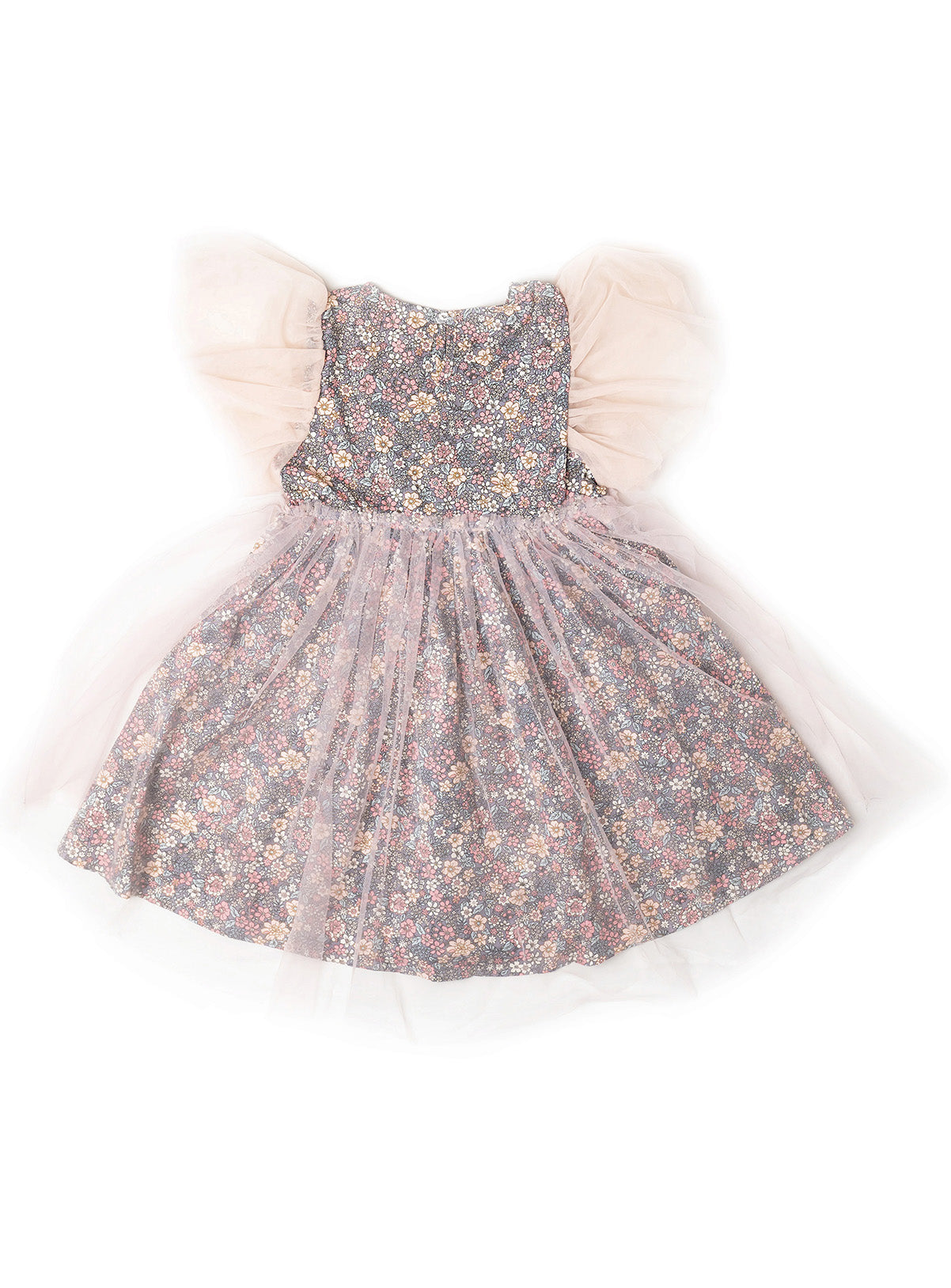 sweet idyllic cheongsam dress with million petite flowers