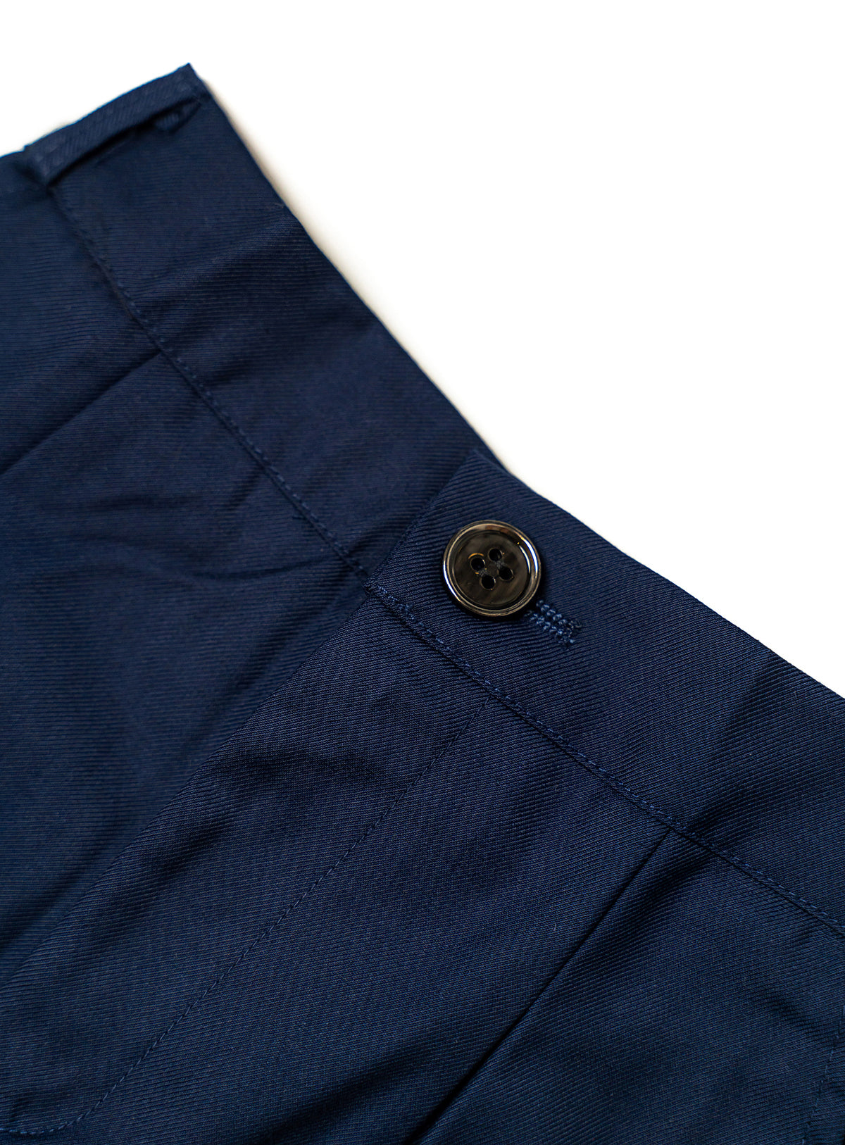 indigo blue straight cut pants