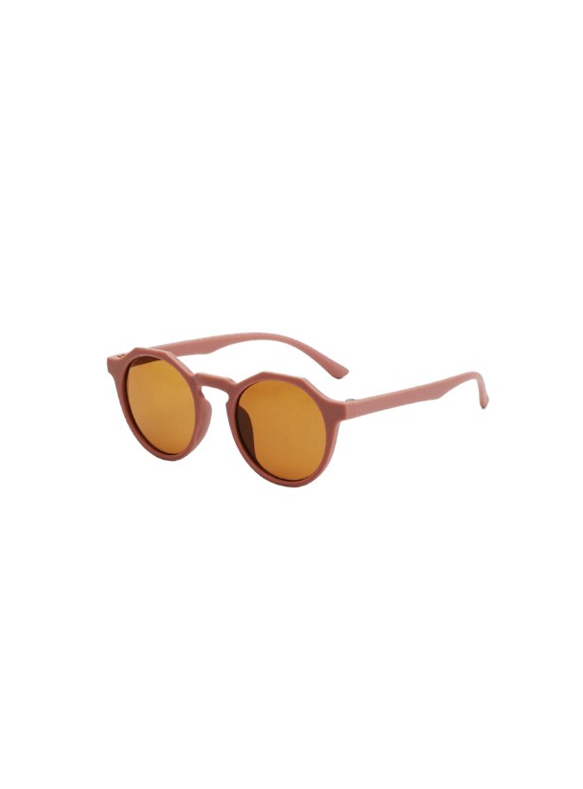 chiselled terracotta sunglasses