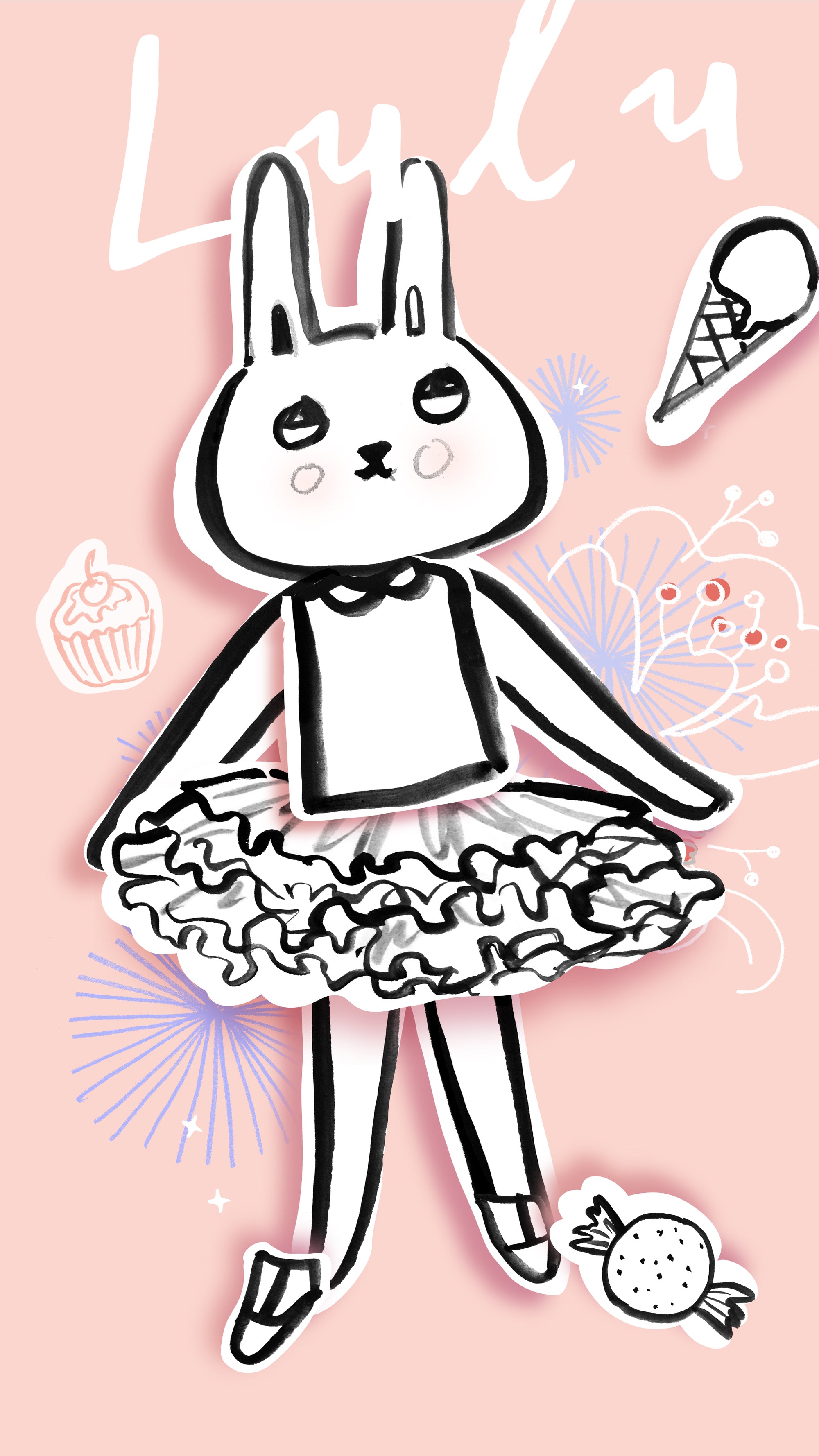lulu printable paper doll