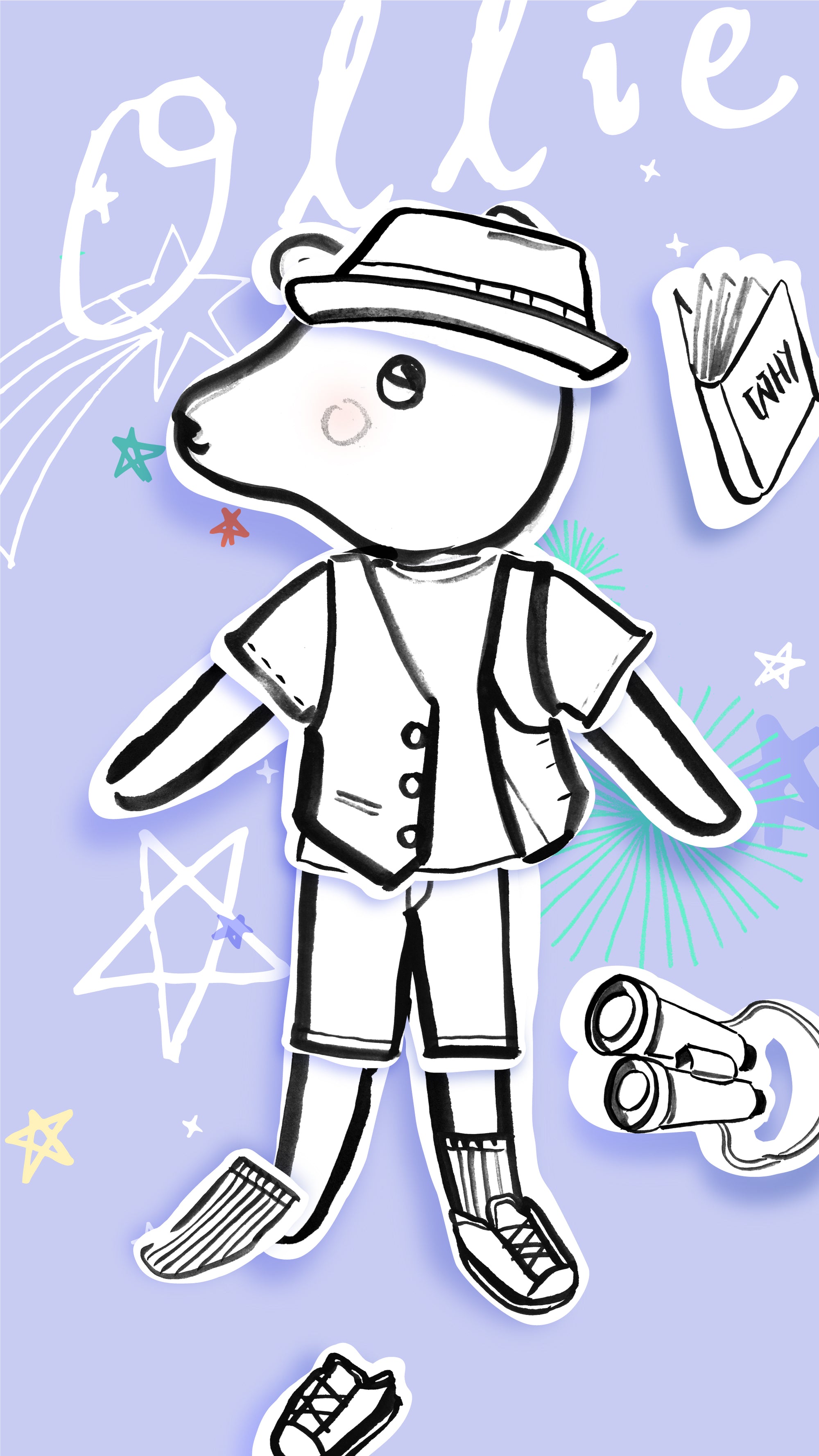 ollie printable paper doll