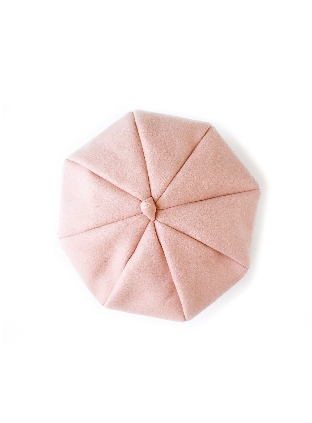 blush pink beret