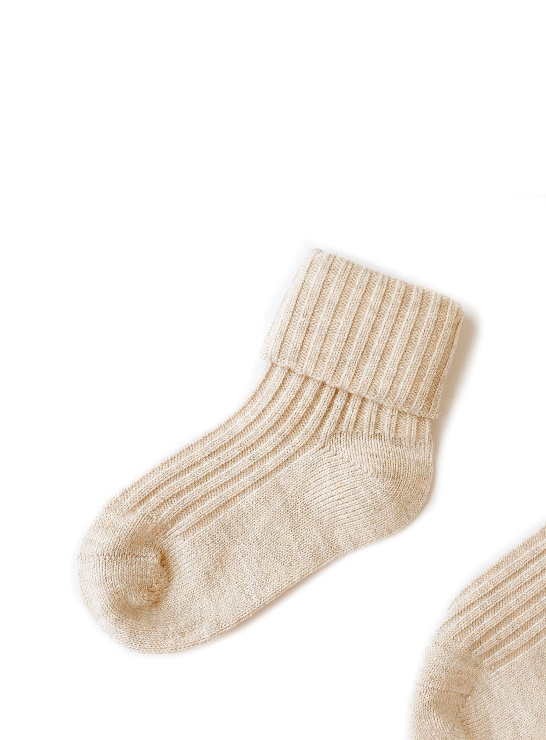 oatmeal brown school style socks