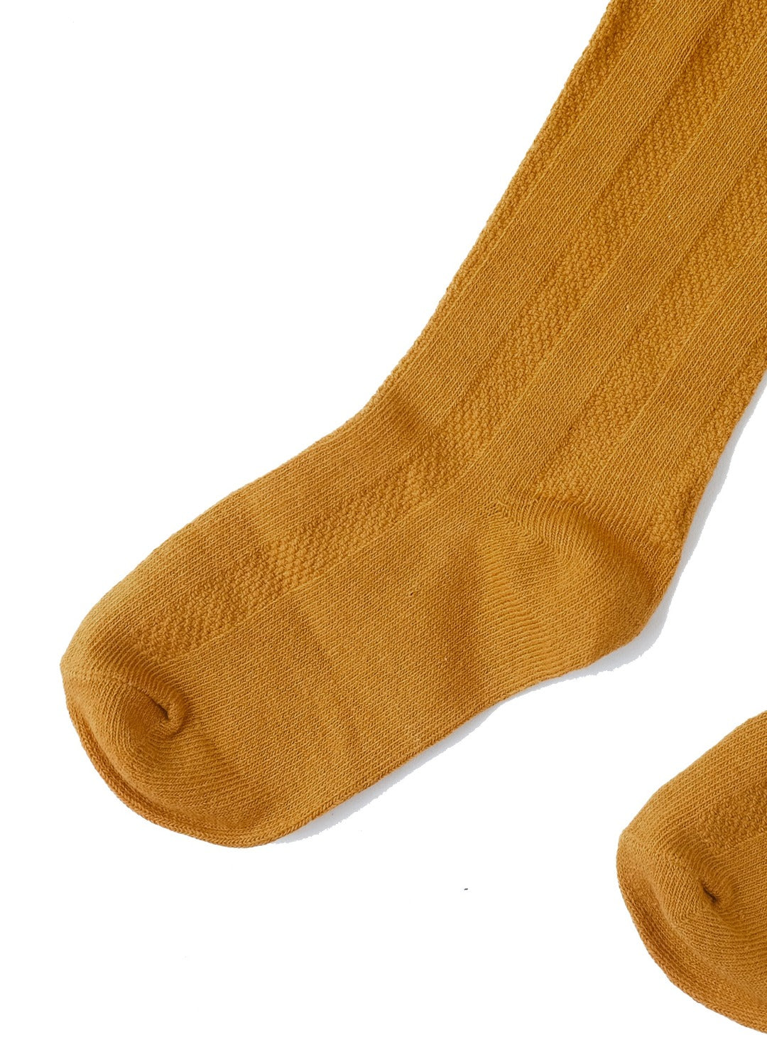 midi length mustard socks